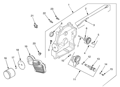 Part Location Diagram of KH-24-041-29-S Cub Cadet Gasket, Adapter